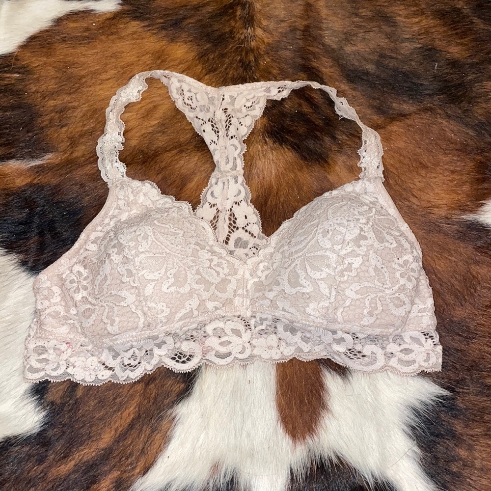 small beige xhilaration bralette